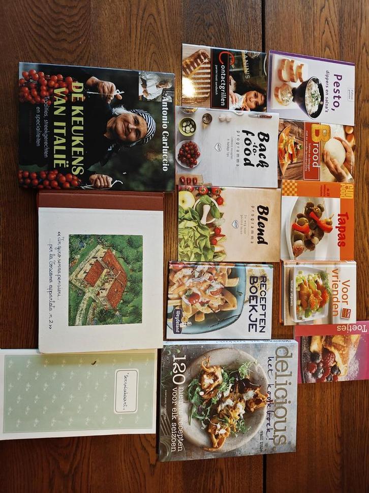 Kookboeken Collectie - Diverse Keukens, Boeken, Kookboeken, Gelezen, Voorgerechten en Soepen, Hoofdgerechten, Tapas, Hapjes en Dim Sum