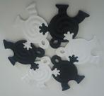 Hand in hand coasters zwart en wit, Ophalen of Verzenden, Zo goed als nieuw, Glas of Kopje