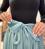 Lange rok - Stijlvol en comfortabel!, Maat 38/40 (M), Blauw, Ophalen of Verzenden, Zo goed als nieuw