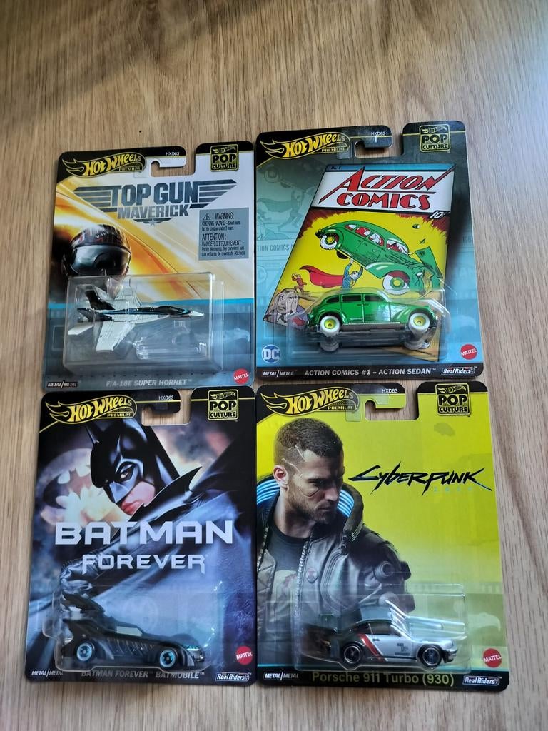 Hotwheels pop culture Sedan, Hornet, Batman, Ophalen of Verzenden, Nieuw, Auto