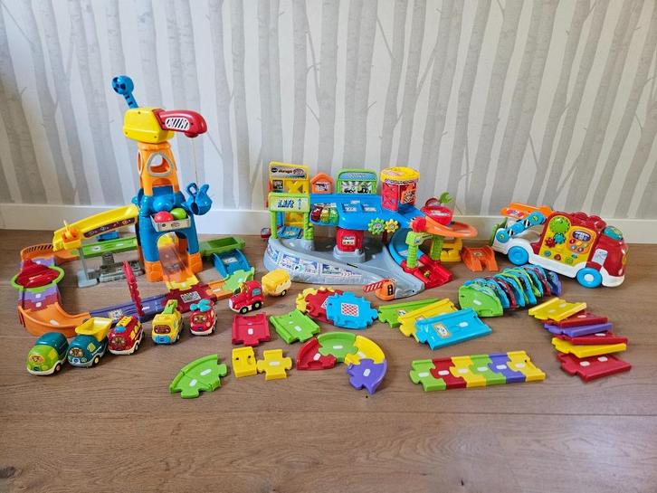 Grote set VTech Toet Toet, Kinderen en Baby's, Speelgoed | Vtech, Zo goed als nieuw, Ophalen
