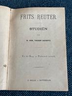 Antiek Boek: Studiën door Dr. Karl Theodor Gaedertz, Ophalen of Verzenden