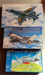 3 bouwdozen F-16 F35 F5 schaal 1/48, Hobby en Vrije tijd, Modelbouw | Vliegtuigen en Helikopters, Overige merken, Groter dan 1:72