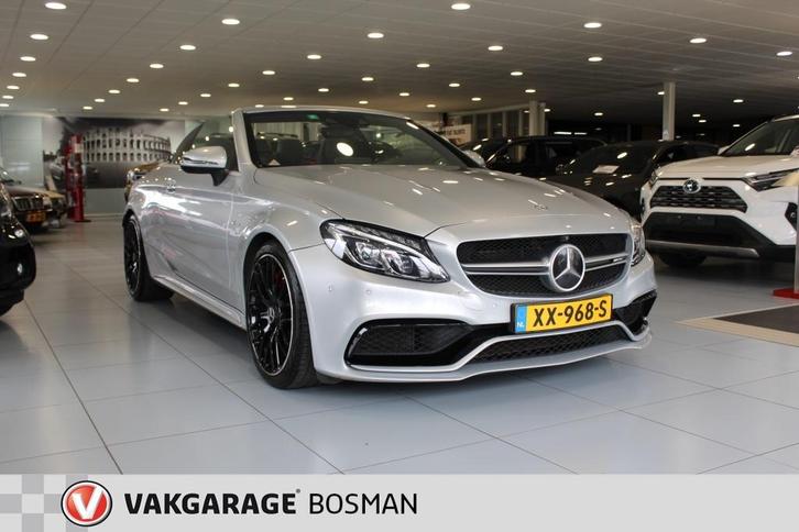 Mercedes C-klasse Cabrio AMG 63 S, Auto's, Mercedes-Benz, C-Klasse, ABS, Achteruitrijcamera, Adaptive Cruise Control, Airbags