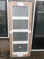 Binnendeur opdek met mat glas 83x211.5 rechts, Nieuw, Glas, 80 tot 100 cm, Ophalen