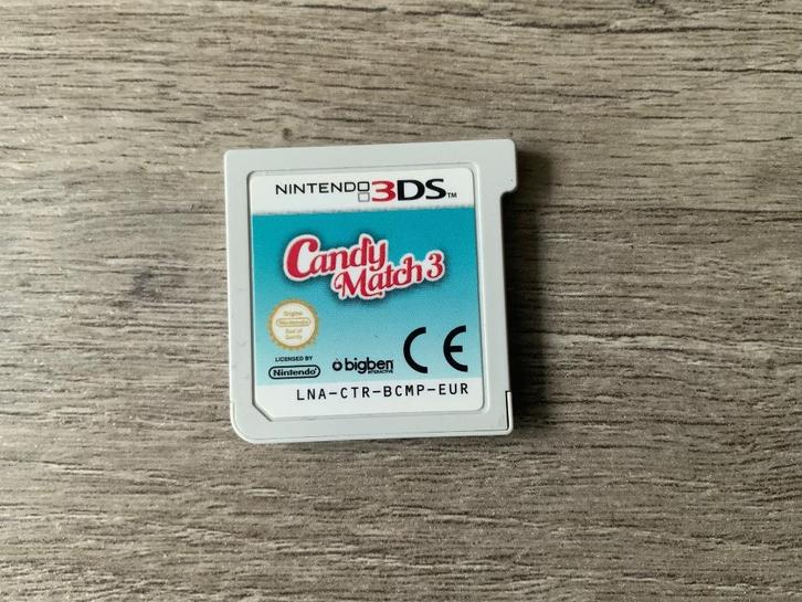 Candy Match 3 voor de Nintendo 3DS, Spelcomputers en Games, Games | Nintendo 2DS en 3DS, Zo goed als nieuw, Puzzel en Educatief
