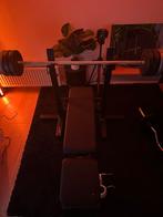 Halterset tot 100 kg, Sport en Fitness, Ophalen of Verzenden, Nieuw, Halterset