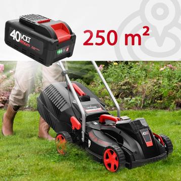 Krachtige Brushless Accu Grasmaaier 40V. 100 Minuten Maaien! beschikbaar voor biedingen
