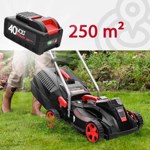 Krachtige Brushless Accu Grasmaaier 40V. 100 Minuten Maaien!, Tuin en Terras, Grasmaaiers, Nieuw, Ophalen of Verzenden