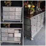 100,-korting op de metalen industriële rvs ladenkast locker, Ophalen of Verzenden, 25 tot 50 cm, Minder dan 100 cm