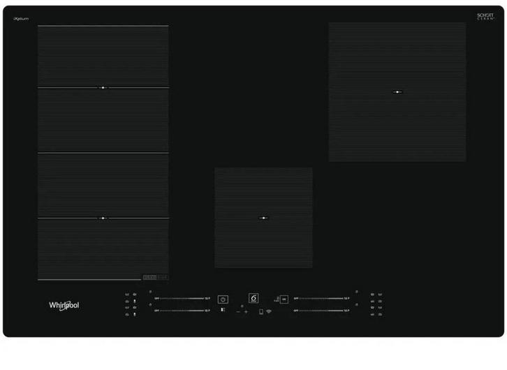 Whirlpool Inductie Kookplaat WF S5077 NE/IXL - Nieuw, Witgoed en Apparatuur, Kookplaten, Nieuw, Inbouw, Inductie, 4 kookzones