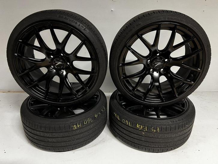 Honda Civic Type R velgen met zomerbanden 235/35R19, Auto-onderdelen, Banden en Velgen, Banden en Velgen, Zomerbanden, 19 inch