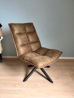 Fauteuil Clayton - groen van Leen Bakker, Huis en Inrichting, Fauteuils, Ophalen, 75 tot 100 cm, Zo goed als nieuw, Stof