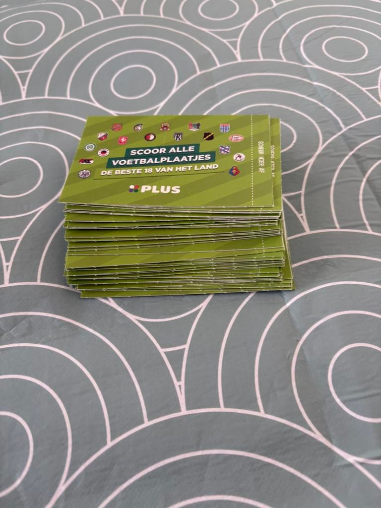 Plus voetbalplaatjes, Verzamelen, Plus, Ophalen of Verzenden