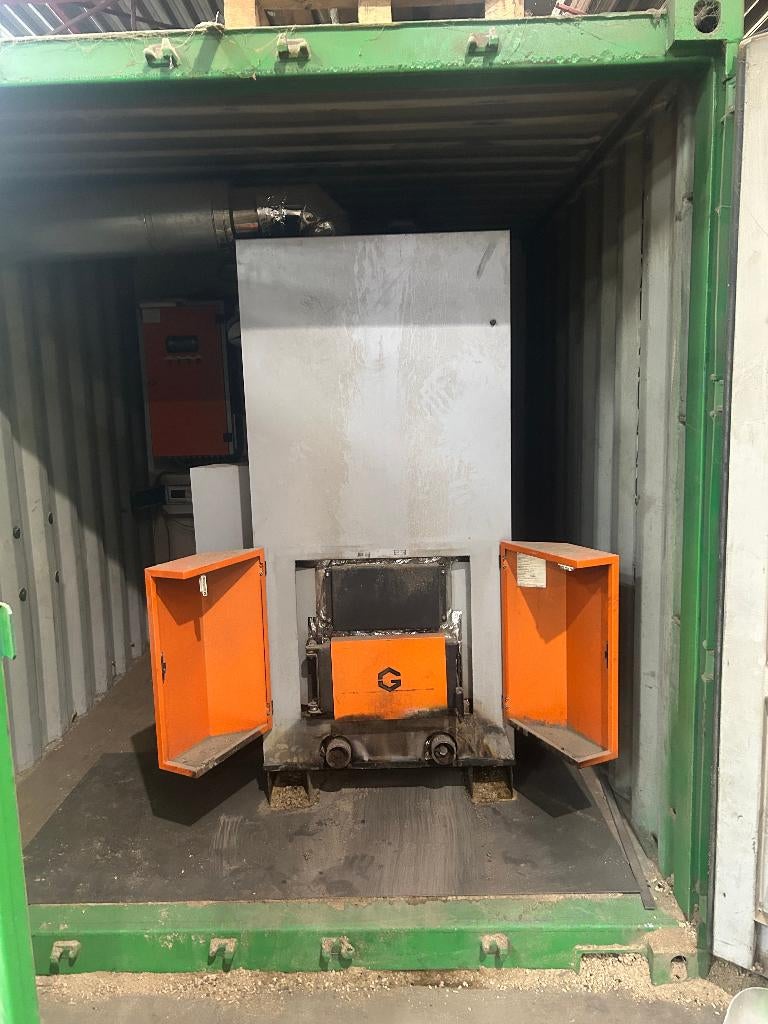 Biomassa pellet kachel Ekogren Multifuel, Huis en Inrichting, Ophalen, Gebruikt, Pelletkachel, Vrijstaand