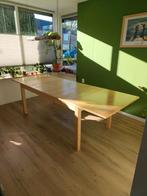 Uitschuifbare eettafel IKEA (2005) - opknapper, Huis en Inrichting, Tafels | Eettafels, Ophalen, Gebruikt, 200 cm of meer, 50 tot 100 cm