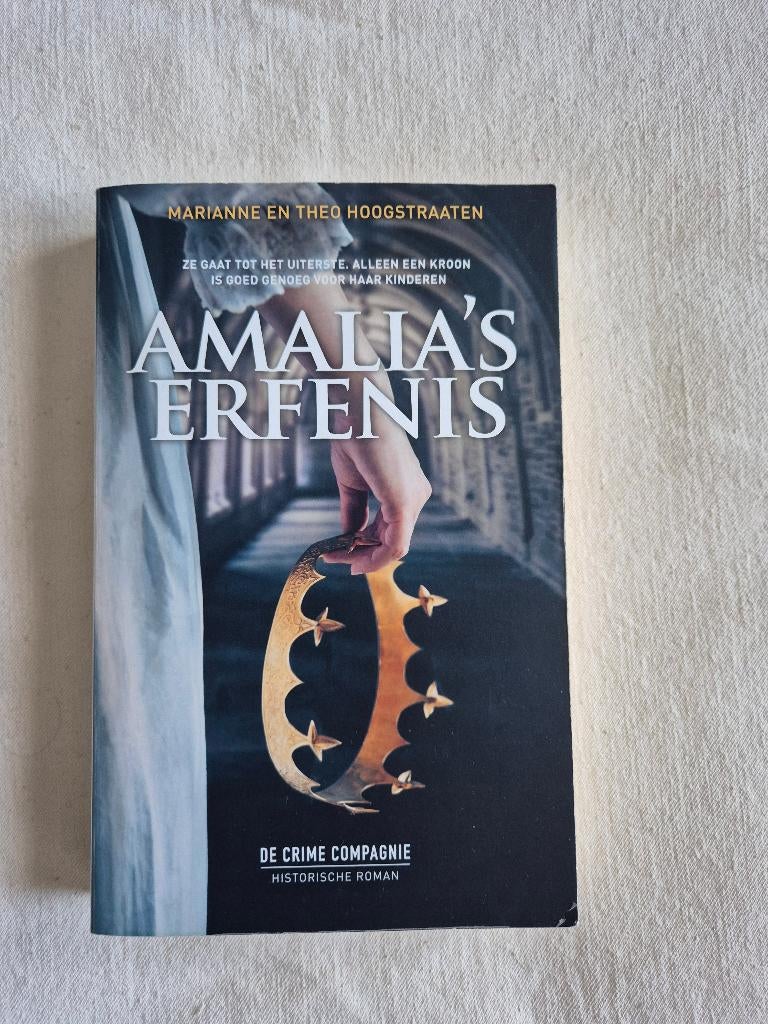 Amalia's erfenis - Marianne en Theo Hoogstraaten, Ophalen of Verzenden, Zo goed als nieuw, Marianne Theo Hoogstraaten