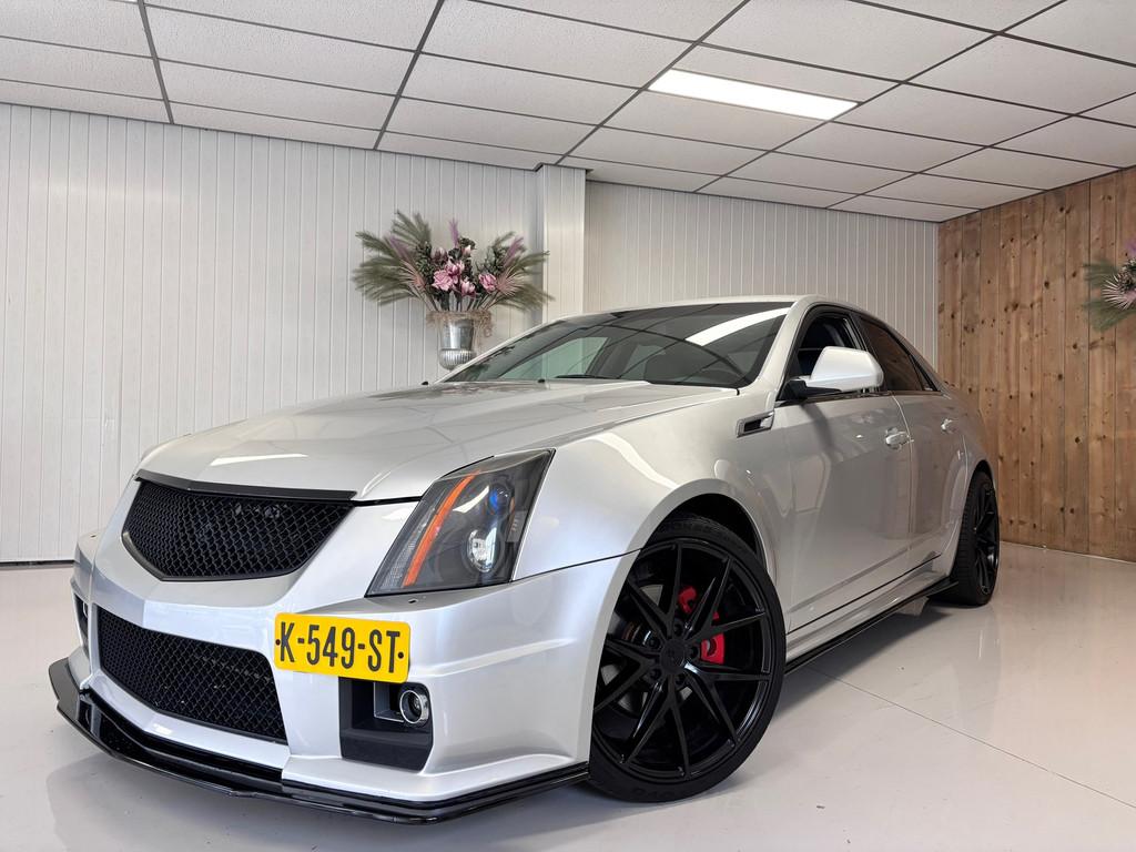 Cadillac CTS 3.0 V6 SPORT V-PAKKET, VOL OPTIES, ZEER UNIEK,, Auto's, Automaat, Achterwielaandrijving, Gebruikt, Zwart