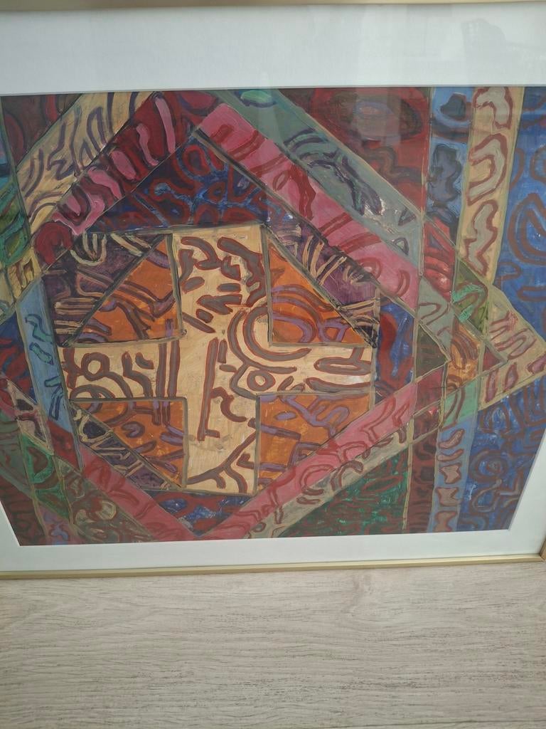 Afrikaanse kunst van Jacobs., Ophalen of Verzenden