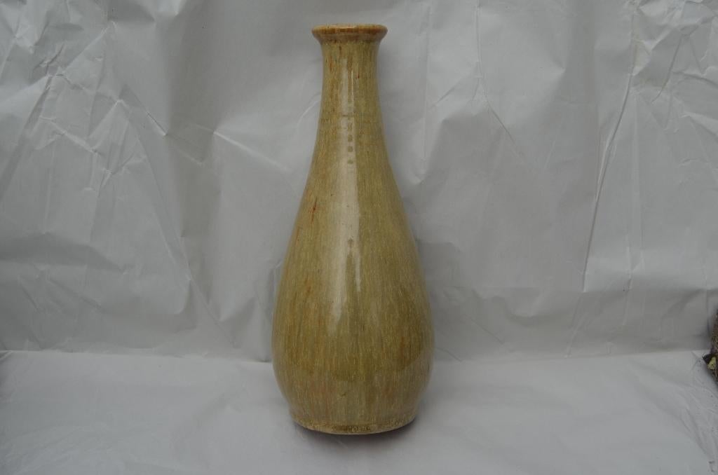 Fraaie fles/vaas Keramiek gesigneerd/gemerkt W.C. Brouwer, Antiek en Kunst, Antiek | Keramiek en Aardewerk, Ophalen of Verzenden