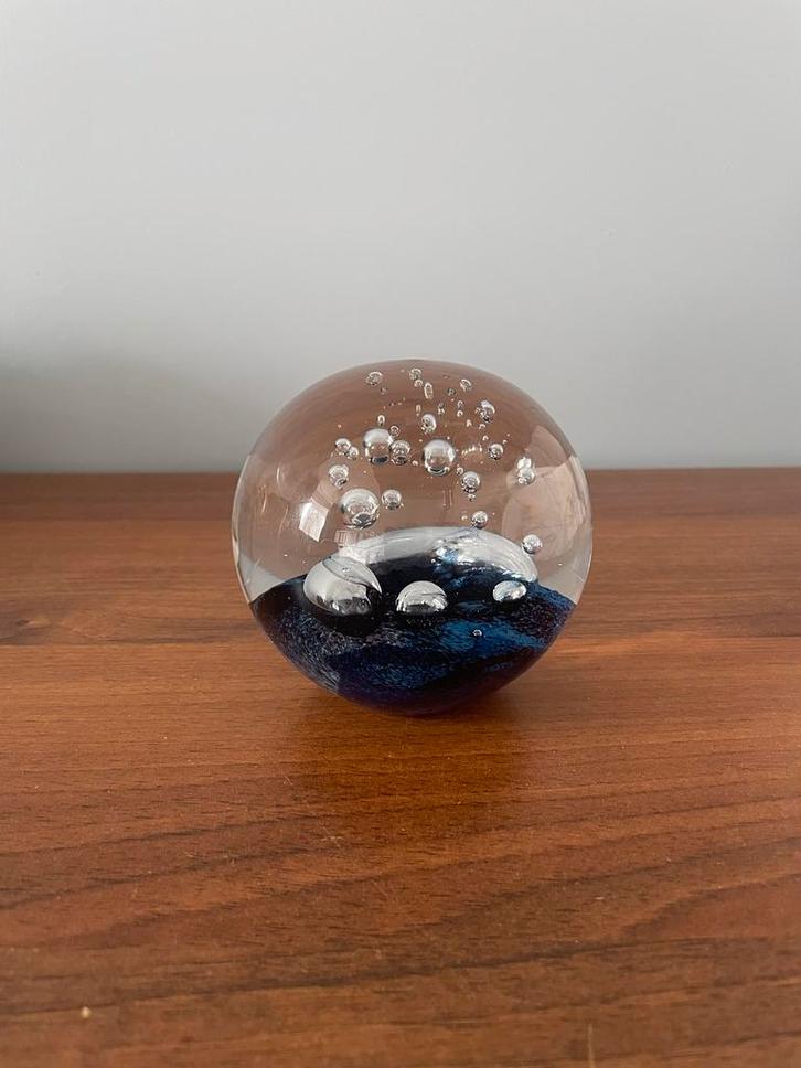 Glazen bol brilliant kristal Pfeiffer homemade Holland, Antiek en Kunst, Antiek | Glas en Kristal, Ophalen of Verzenden