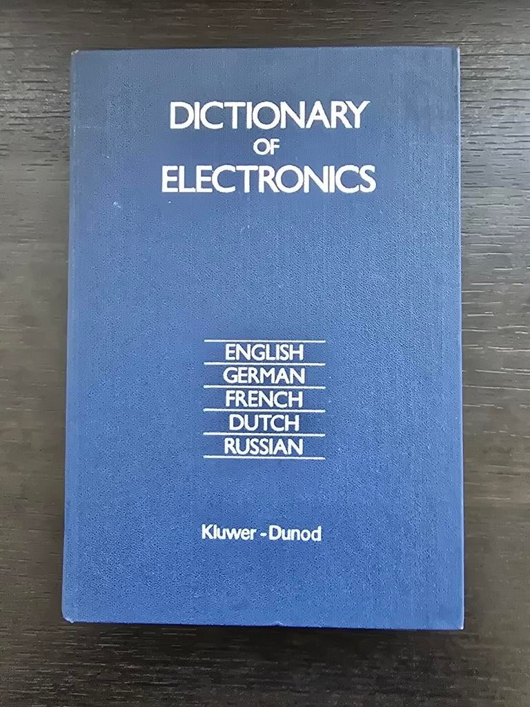 Woordenboek Elektronica EN, NL, DE, FR, RU - Kluwer-Dunod, Ophalen of Verzenden, Gelezen, Elektrotechniek, R.G. Mirimanov et al.