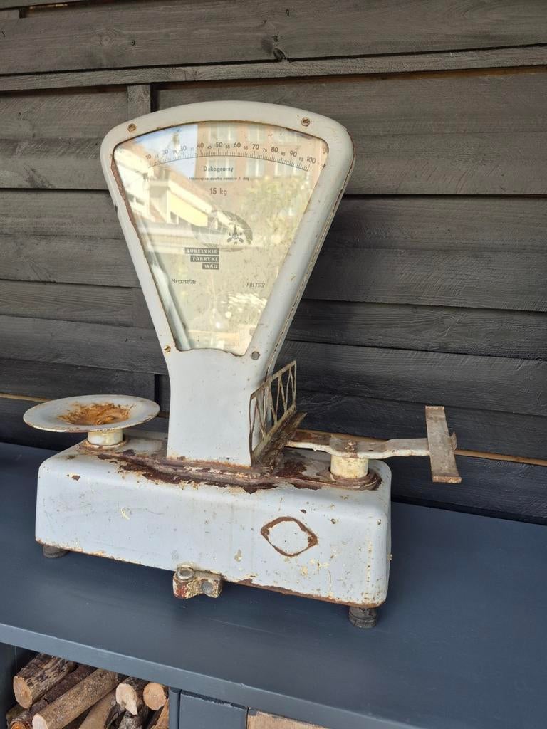 Vintage Weegschaal - Decoratief en Authentiek, Antiek en Kunst, Ophalen