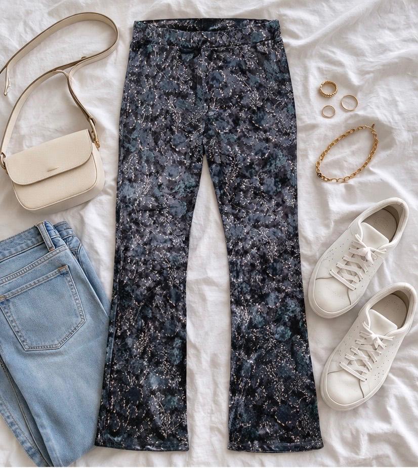 Garcia velvet flared broekje nieuw maat XS, Blauw, Nieuw, Ophalen of Verzenden, Maat 34 (XS) of kleiner