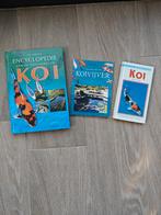 KOI karper boeken - Encyclopedie, vijver en verzorging, Ophalen of Verzenden, Gelezen, Diverse auteurs