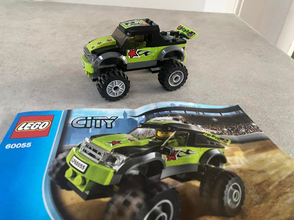LEGO City Monstertruck - 60055, Kinderen en Baby's, Speelgoed | Duplo en Lego, City, Lego, Ophalen of Verzenden, Complete set