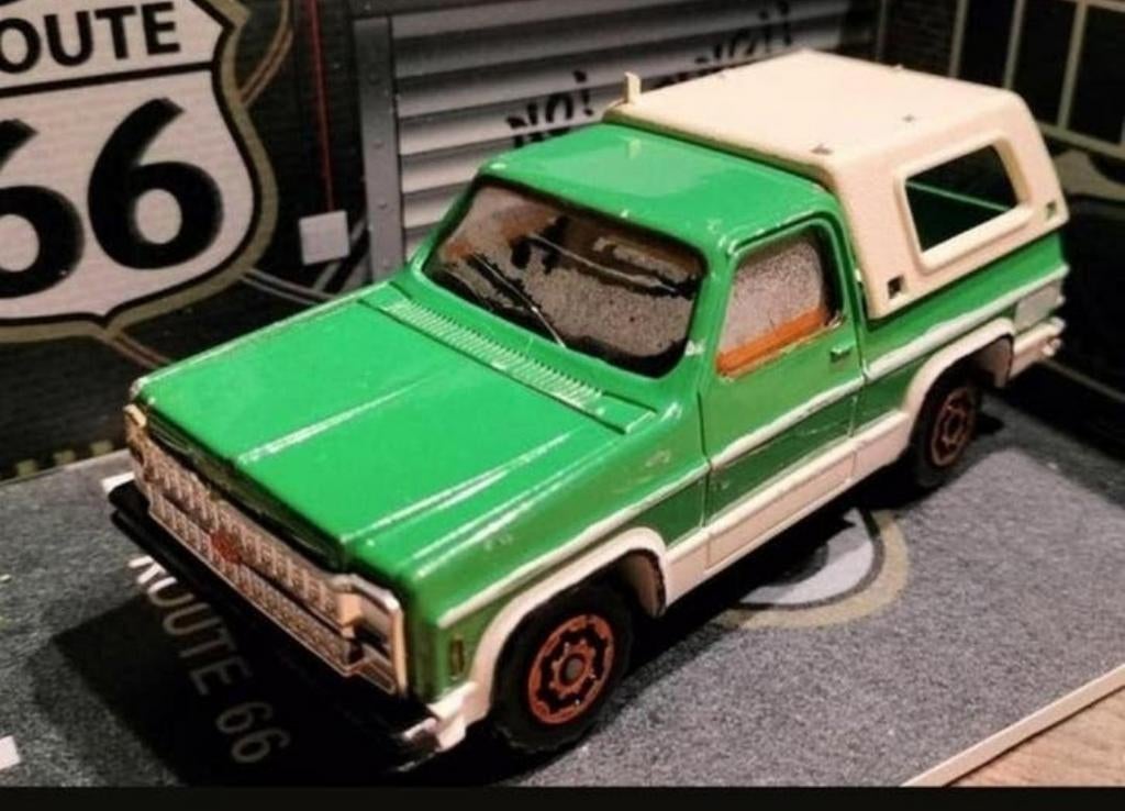 Nette oudere CHEVROLET CHEVY BLAZER 1/43, Hobby en Vrije tijd, Ophalen of Verzenden, Gebruikt, Auto, Overige merken