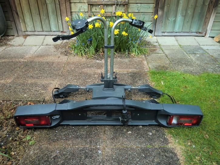 Fietsendrager, Auto diversen, Fietsendragers, Gebruikt, Trekhaakdrager, 2 fietsen, Ophalen