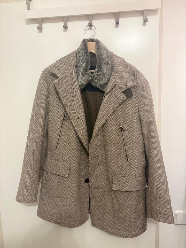 JOOP! GARY - Winterjas - hellbraun, Kleding | Heren, Jassen | Winter, Ophalen of Verzenden, Zo goed als nieuw, Maat 46 (S) of kleiner