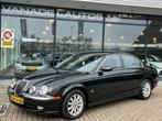 Jaguar S-type 2.5 V6 Executive Aut Leer Clima Cruise Elek. S, Auto's, Jaguar, Automaat, Achterwielaandrijving, Gebruikt, Zwart