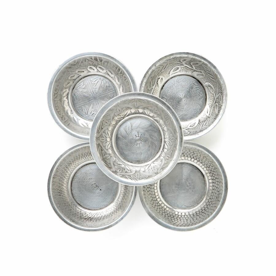 Hand bewerkte schaaltjes uit India leuk kado nieuw huis, Huis en Inrichting, Keuken | Servies, Overige materialen, -, -, Nieuw