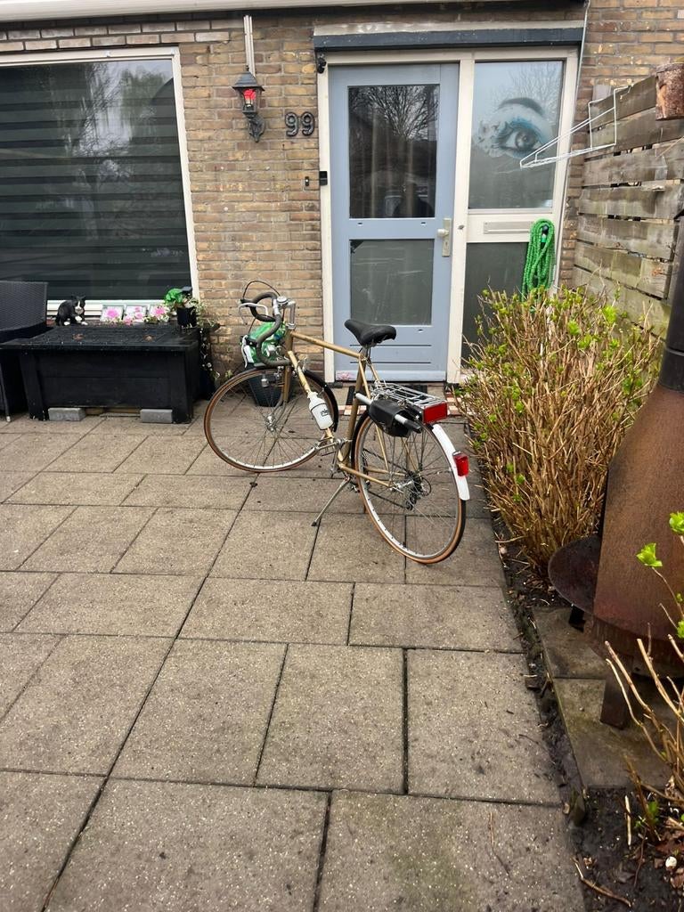 Klassieke Gazelle Sprinter Racefiets - Jaren '80 Vintage, Fietsen en Brommers, Fietsen | Racefietsen, Gebruikt, Staal, Heren, Ophalen of Verzenden
