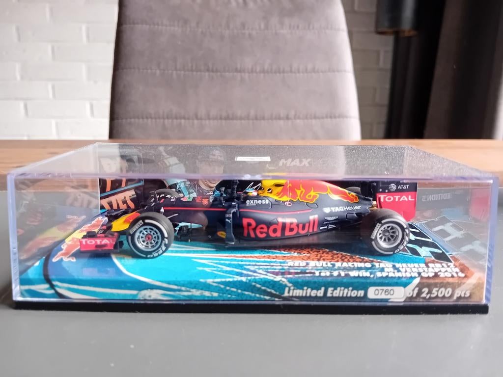 Max Verstappen 1ste overwinning 2016, Ophalen of Verzenden, Nieuw, Auto, MiniChamps