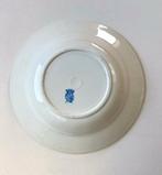 Badonviller diep bord soepbord blauwe bloemen en rand, Antiek en Kunst, Ophalen of Verzenden