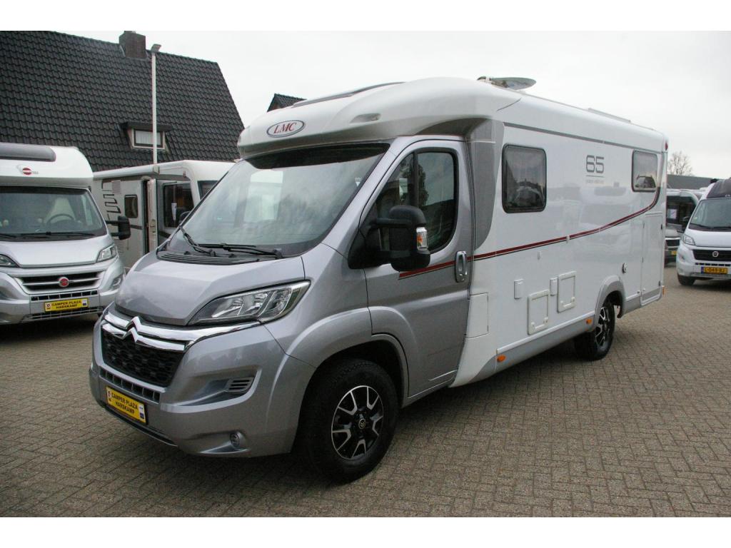 LMC 65 Years Edition V 643 G Enkele bedden, XXL Garage, Caravans en Kamperen, Ringverwarming, Luifel, Airbags, Tot en met 2