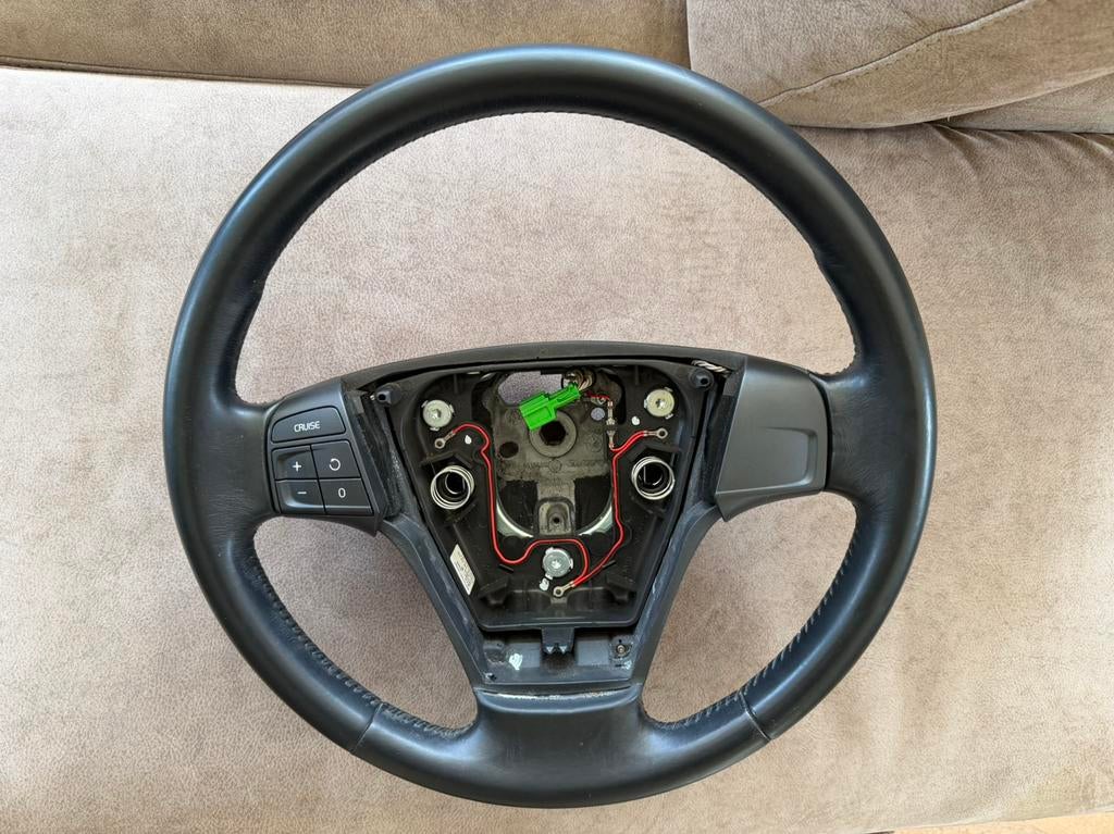 Leren stuurwiel voor Volvo V50, S40, C30, Auto-onderdelen, Ophalen, Volvo