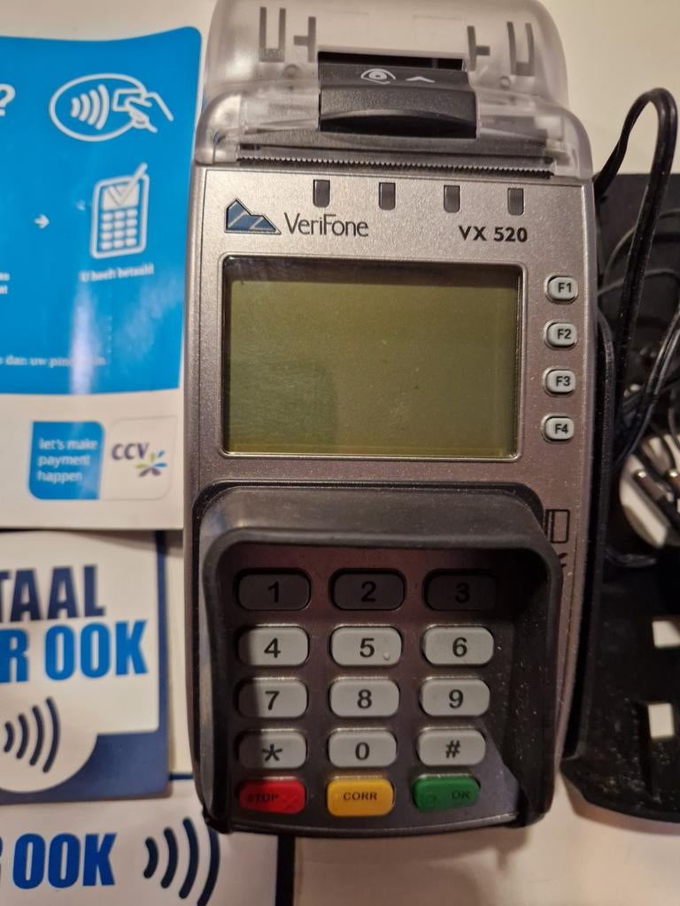 Pinautomaat Verifone VX520 (draadloos), Ophalen, Overige typen