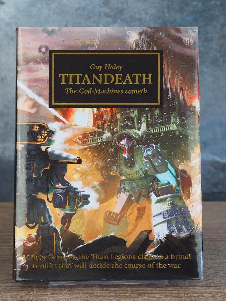 Titandeath (HB), Horus Heresy #53, Warhammer 40k, Hobby en Vrije tijd, Wargaming, Zo goed als nieuw, Warhammer 40000, Boek of Catalogus
