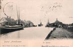 Roelofarendsveen, De Haven met schepen. 4962, Verzamelen, Ophalen of Verzenden, Voor 1920, Gelopen, Zuid-Holland