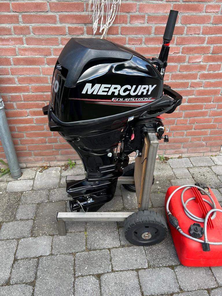 Mercury 20 PK FourStroke Buitenboordmotor, Ophalen, 10 tot 30 pk, Viertaktmotor, Zo goed als nieuw