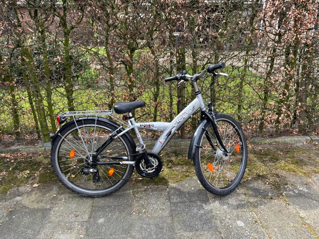 Jongensfiets 26 inch, Fietsen en Brommers, Fietsen | Jongens, Ophalen, Gebruikt, 26 inch of meer, Handrem