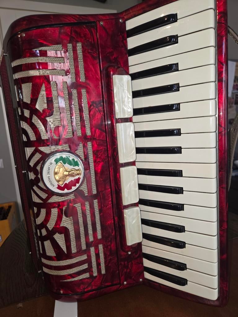 Accordeon Silvio Soprani, Ophalen, Gebruikt