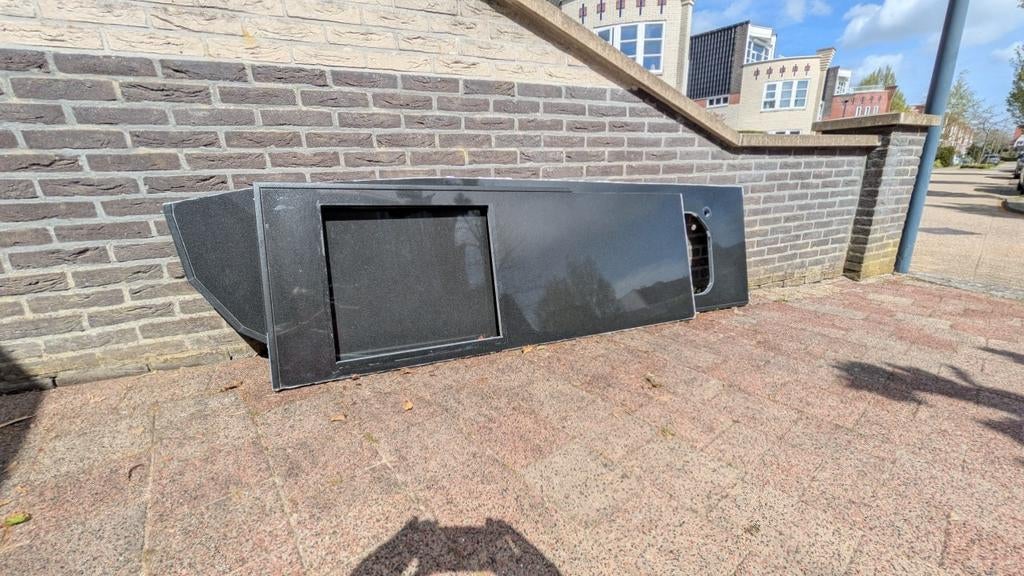 Prachtig granieten aanrechtblad zwart, Ophalen, 50 tot 75 cm, Zwart, Minder dan 100 cm