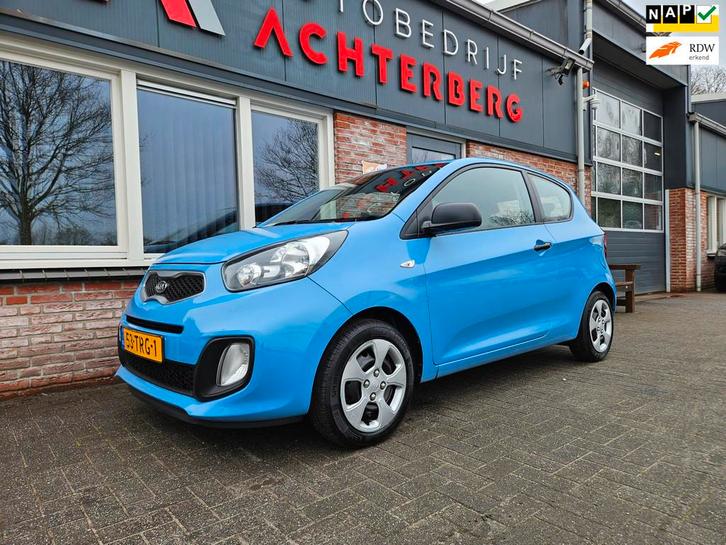 Kia Picanto 1.0 CVVT Airco Stuurbekrachtiging! NAP! Leuke/Ne, Auto's, Kia, Bedrijf, Te koop, Picanto, ABS, Airbags, Airconditioning