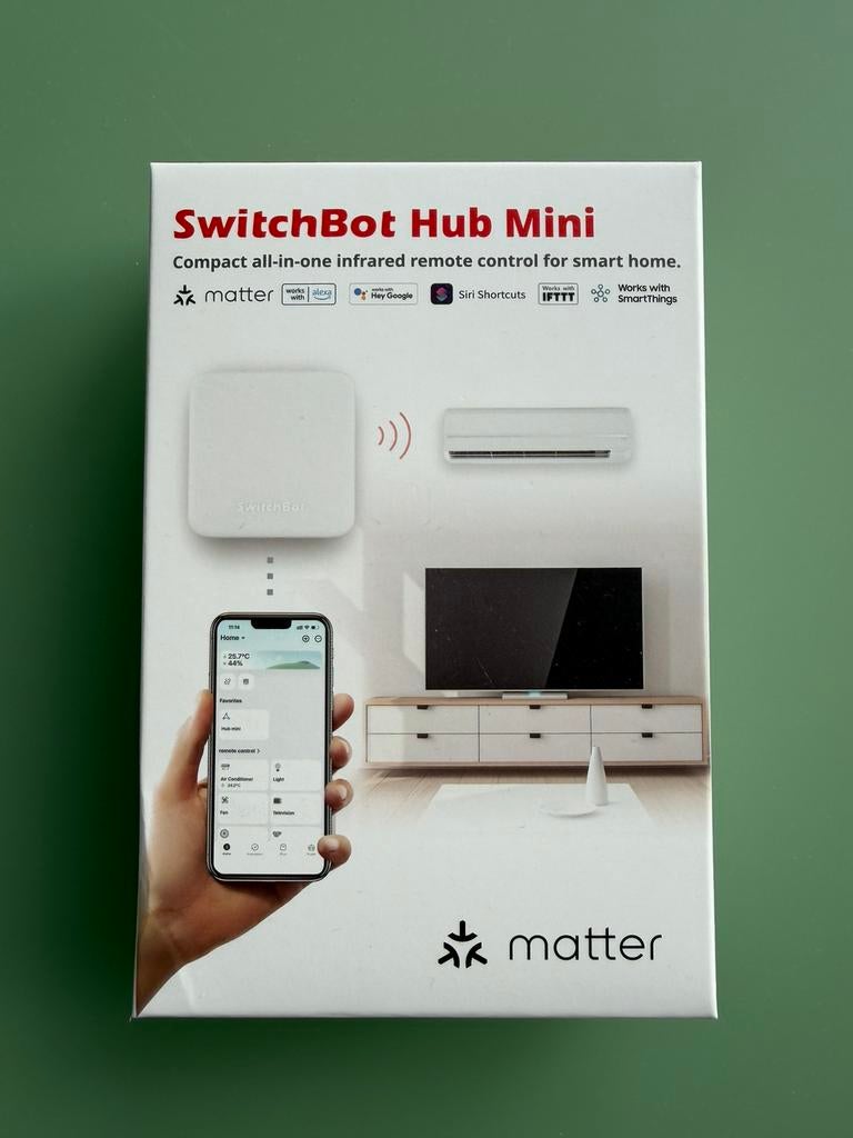 Switchbot Hub Mini, nieuw en sealed, Ophalen, Nieuw