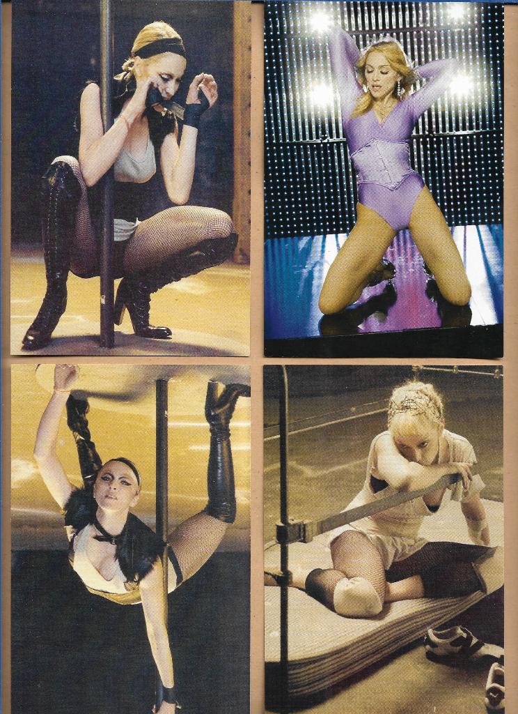 4 stuks kaart  mooi sexie ( bloot) fotomodel, Verzenden, 1980 tot heden, Ongelopen, Sterren en Beroemdheden